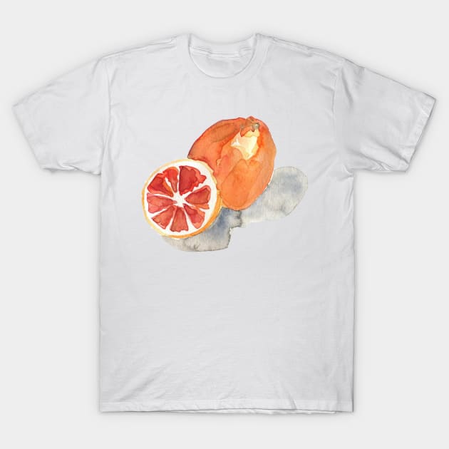 orange T-Shirt by OMARMAH